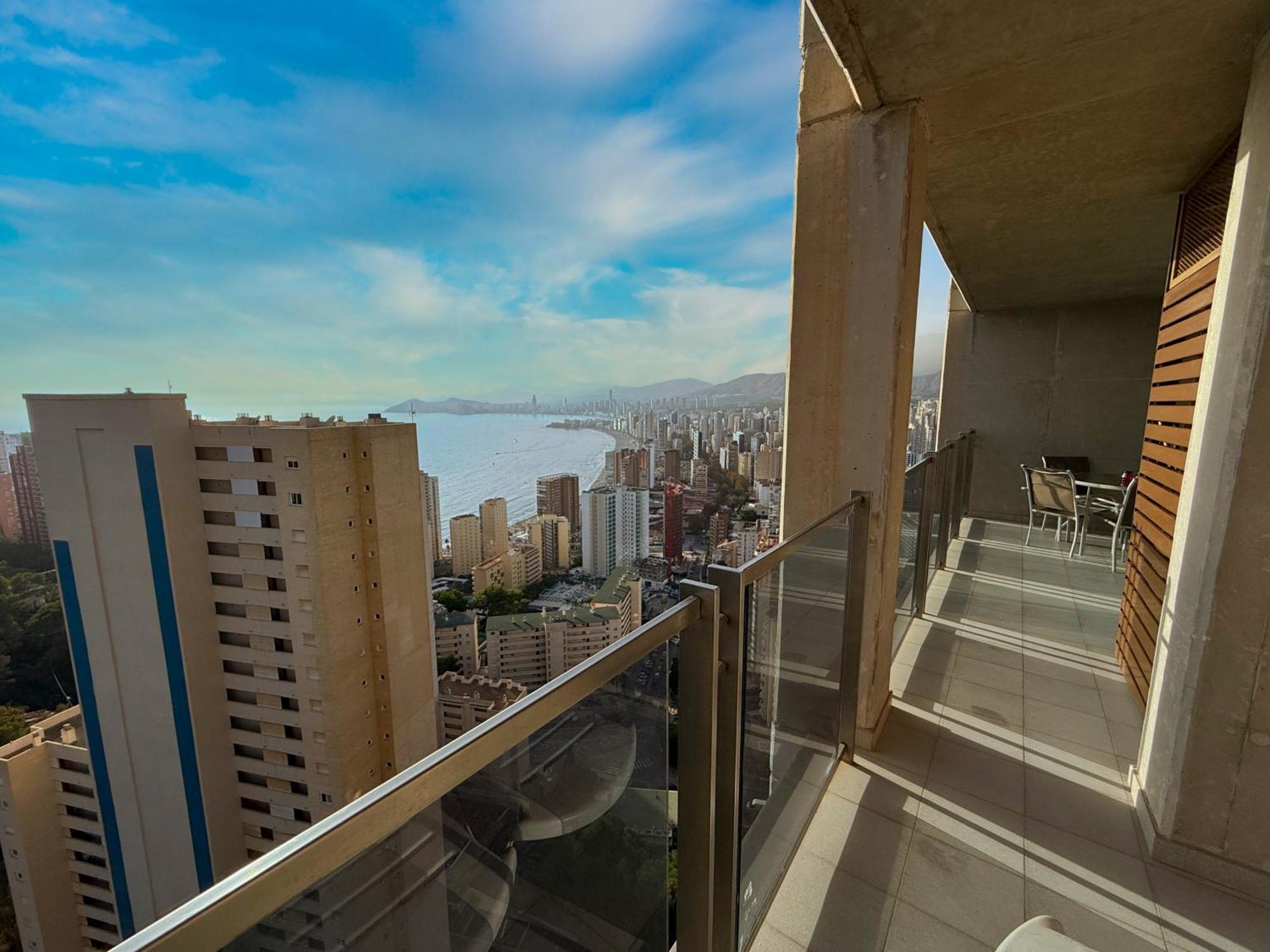 Apartment Beautiful Near With Panoramic Sea-view Benidorm